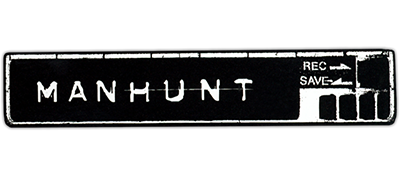 Manhunt title screen for Playstation 2